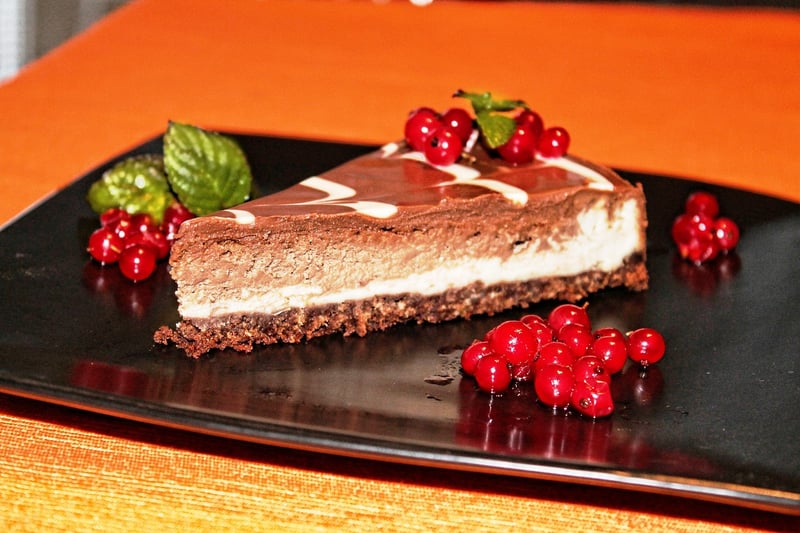 Cheesecake with Fruit Compote